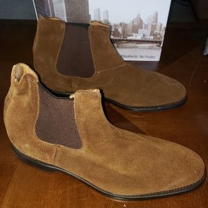 Brand New-Allen Edmonds Mens suede boots